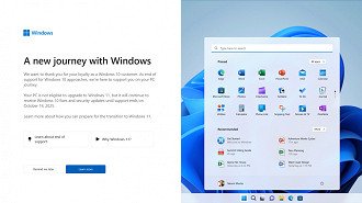 Alerta enviado pela Microsoft