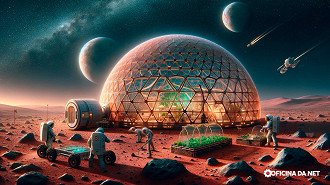 Imagine você vivendo em Marte, essa é a ideia da missão que busca voluntários; Foto ilustração