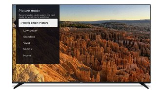 O recurso Smart Picture ajusta automaticamente as cnfigurações da tela de acordo com o conteúdo exibido. Imagem: Roku/Reprodução